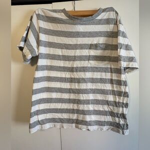Uniqlo Striped Pocket Tee
